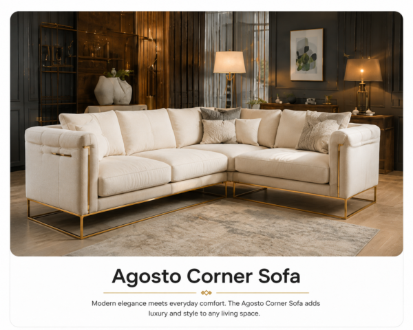 Agosto Corner Sofa