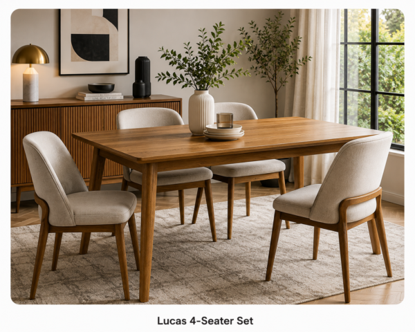 Lucas 4-Seater Set